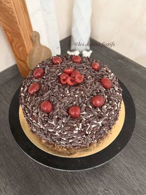 Publication TikTok : Forêt noir 🍒🎂
